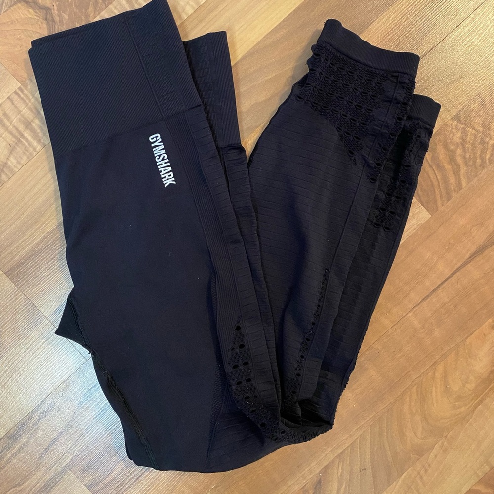 Gym shark leggings